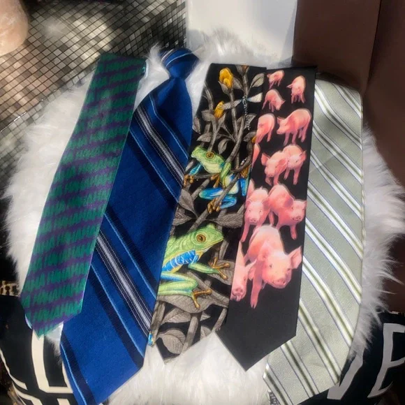 🦸‍♂️ Assorted Colorful Men's Ties - Picture 6 of 7